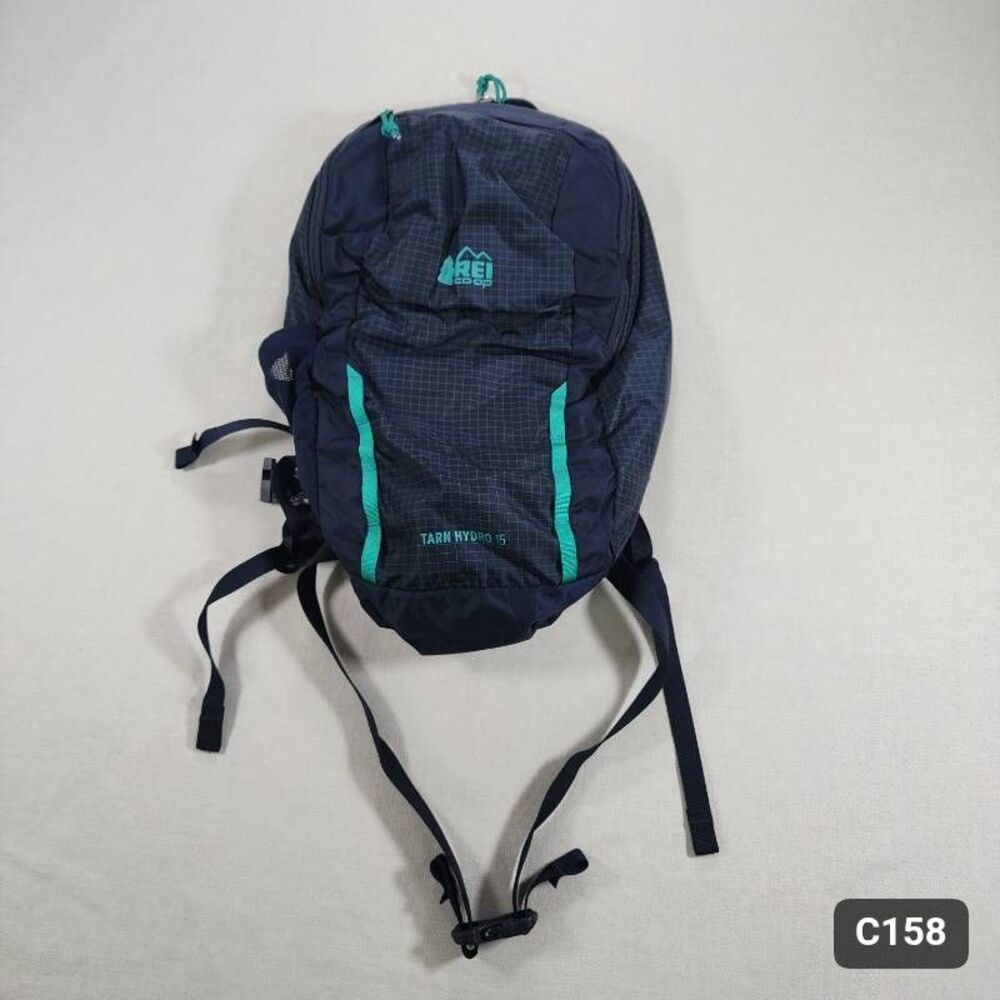 REI Co-op Backpack Size 15L Black/Teal Nylon Kids Good